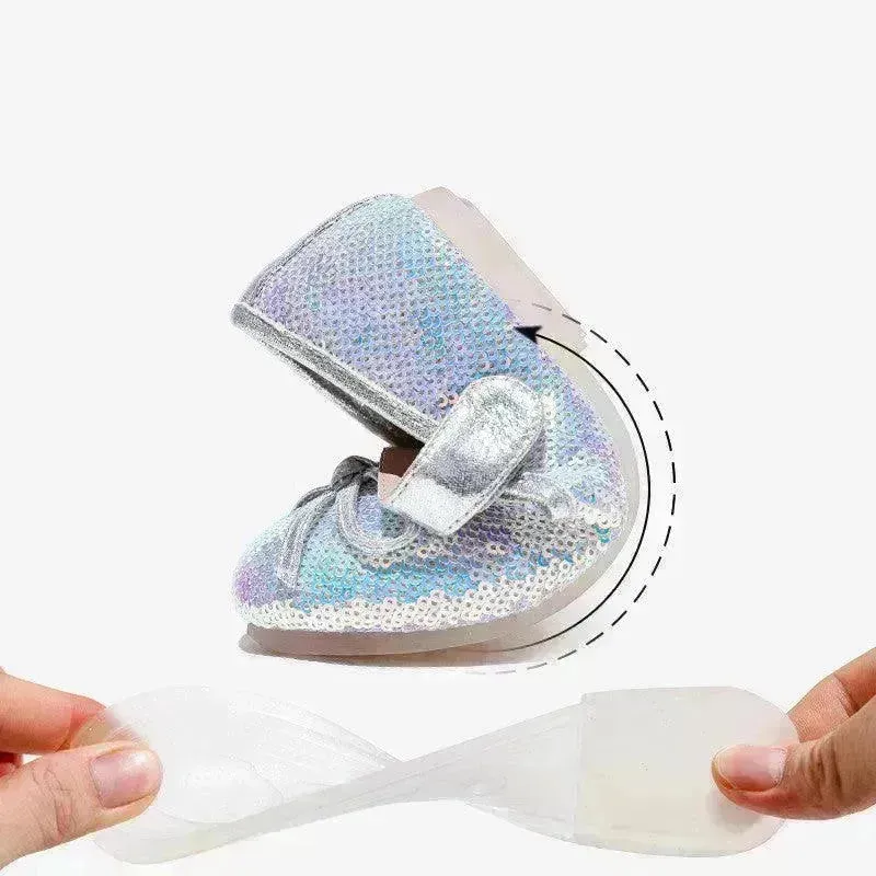 Big Kids Sequined Princess Shoes With Soft Sole