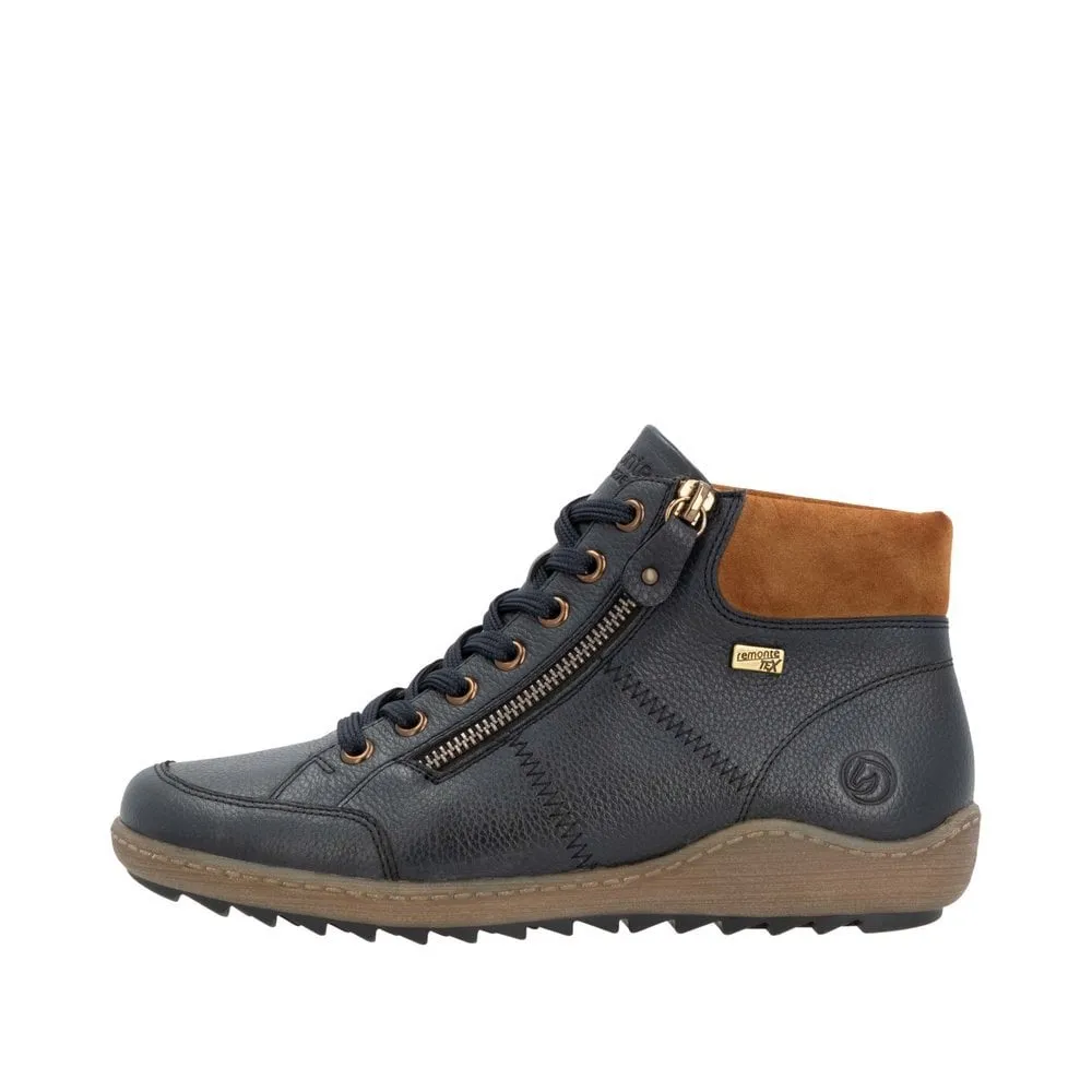 Elm Blue Ankle Boots
