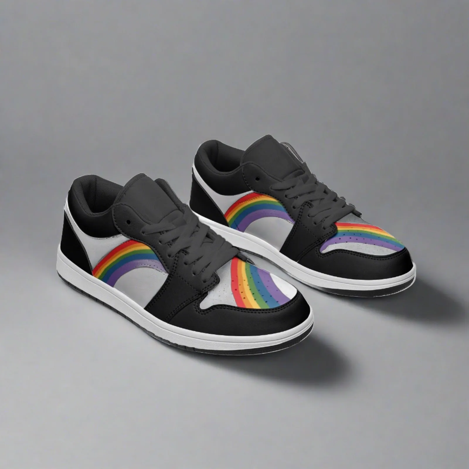 Rainbow LGBT Pride Low Top Unisex Sneakers